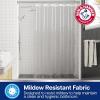 image:imageArm amp Hammer Waterproof Quick Drying Shower Liner Lightweight Design 70 x 72 FrostedClear