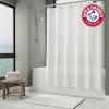 image:imageArm amp Hammer Waterproof Quick Drying Shower Liner Lightweight Design 70 x 72 FrostedFrosted