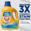 image:imageARM amp HAMMER Plus OxiClean Ultra Stain Fighters Liquid Laundry Detergent Stain Remover for Clothes Fresh Scent 74 Loads 962 Fl OzClean Meadow