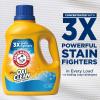 image:imageARM amp HAMMER Plus OxiClean Ultra Stain Fighters Liquid Laundry Detergent Stain Remover for Clothes Fresh Scent 74 Loads 962 Fl OzFresh Scent