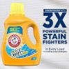 image:imageARM amp HAMMER Plus OxiClean Ultra Stain Fighters Liquid Laundry Detergent Stain Remover for Clothes Fresh Scent 74 Loads 962 Fl OzFresh Scent