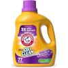 image:imageARM amp HAMMER Plus OxiClean with Odor Blasters Liquid Laundry Detergent Laundry Odor Remover Attacks Stains Fresh Burst Scent 74 Loads 962 Fl OzFresh Botanical