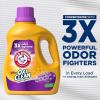 image:imageARM amp HAMMER Plus OxiClean with Odor Blasters Liquid Laundry Detergent Laundry Odor Remover Attacks Stains Fresh Burst Scent 74 Loads 962 Fl OzFresh Botanical