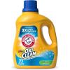 image:imageARM amp HAMMER Plus OxiClean Ultra Stain Fighters Liquid Laundry Detergent Stain Remover for Clothes Fresh Scent 74 Loads 962 Fl OzClean Meadow