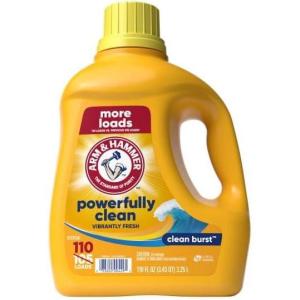 image:imageARM amp HAMMER Clean Burst 110 Loads Liquid Laundry Detergent 110 fl oz