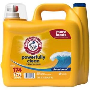 image:imageARM amp HAMMER Liquid Laundry Detergent Clean Burst Fresh 174 fl oz 174 Loads