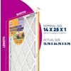 image:imageArm amp Hammer 20x30x1 Air Filter 4Pack  Merv 11  Maximum Allergen amp Odor Reduction  Contains Pure Baking Soda  Electrostatic  HVAC AC Furnace  Made in USA  Actual Size 1975 x 2975 x 07514x25x1