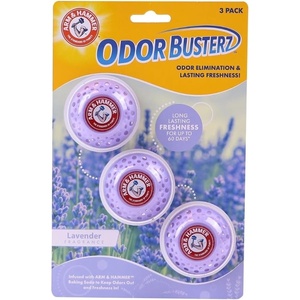 image:imageArm amp Hammer OdorBusterz Odor Eliminator Balls Clean Burst 6 Count  Baking Soda Odor Control for Closets Drawers Hampers amp Small SpacesCalming Lavender