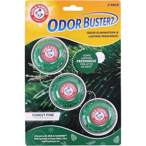 image:imageArm amp Hammer OdorBusterz Odor Eliminator Balls Clean Burst 6 Count  Baking Soda Odor Control for Closets Drawers Hampers amp Small SpacesForest Pine