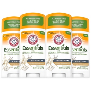 image:imageArm amp Hammer Essentials Deodorant with Magnesium Vanilla Sandalwood Aluminum Free Paraben Free 4Pack
