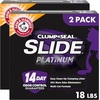 image:imageARM amp Hammer Clump amp Seal Platinum Cat Litter MultiCat Clumping Litter Forms RockHard Clumps Powerful Odor Eliminators with Baking Soda 14Day Odor Control 18 lbs Pack of 218 lbs Pack of 2