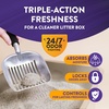 image:imageARM amp Hammer Clump amp Seal Platinum Cat Litter MultiCat Clumping Litter Forms RockHard Clumps Powerful Odor Eliminators with Baking Soda 14Day Odor Control 18 lbs Pack of 218 lbs